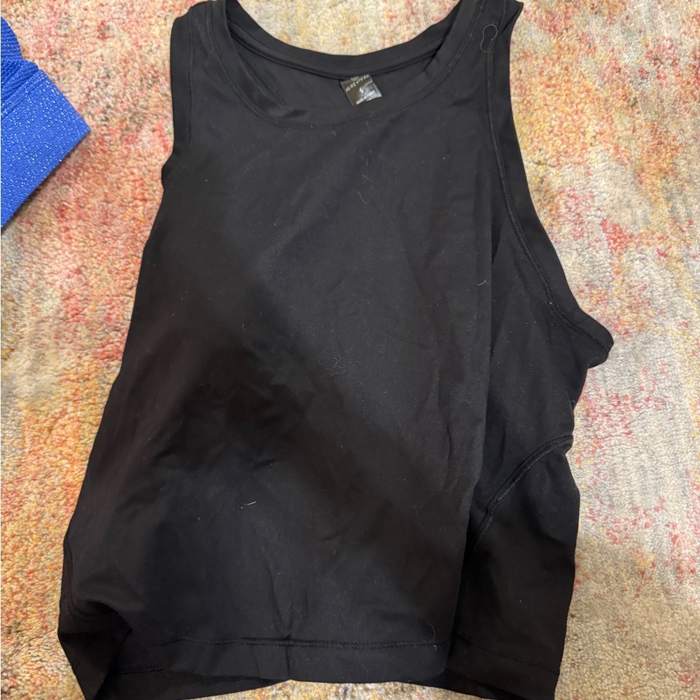 Elegant Black Sleeveless Tank Top